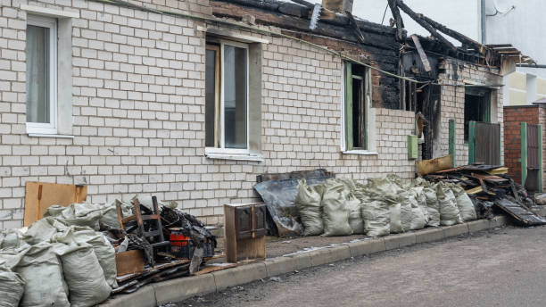 Professional Fire Damage Removal technician working in Longwood, FL